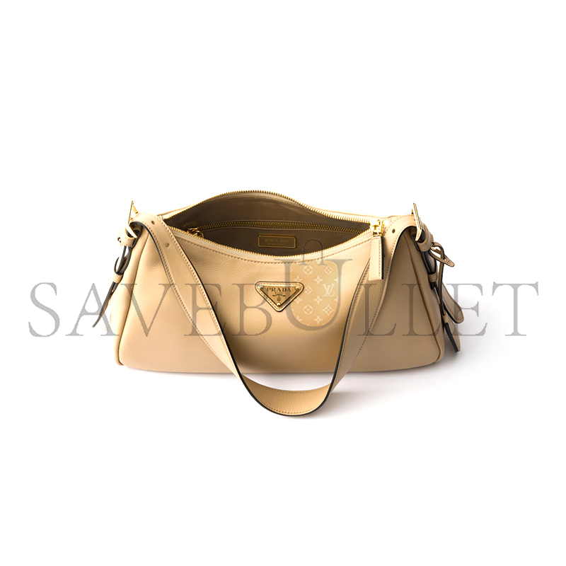 PRADA AIMÉE MEDIUM LEATHER SHOULDER BAG 1BC229 (31*18*10cm)